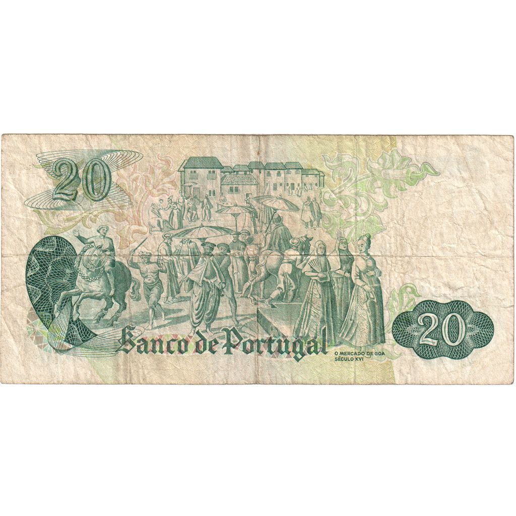 Portugalia,
20 escudo,
27.07.1971