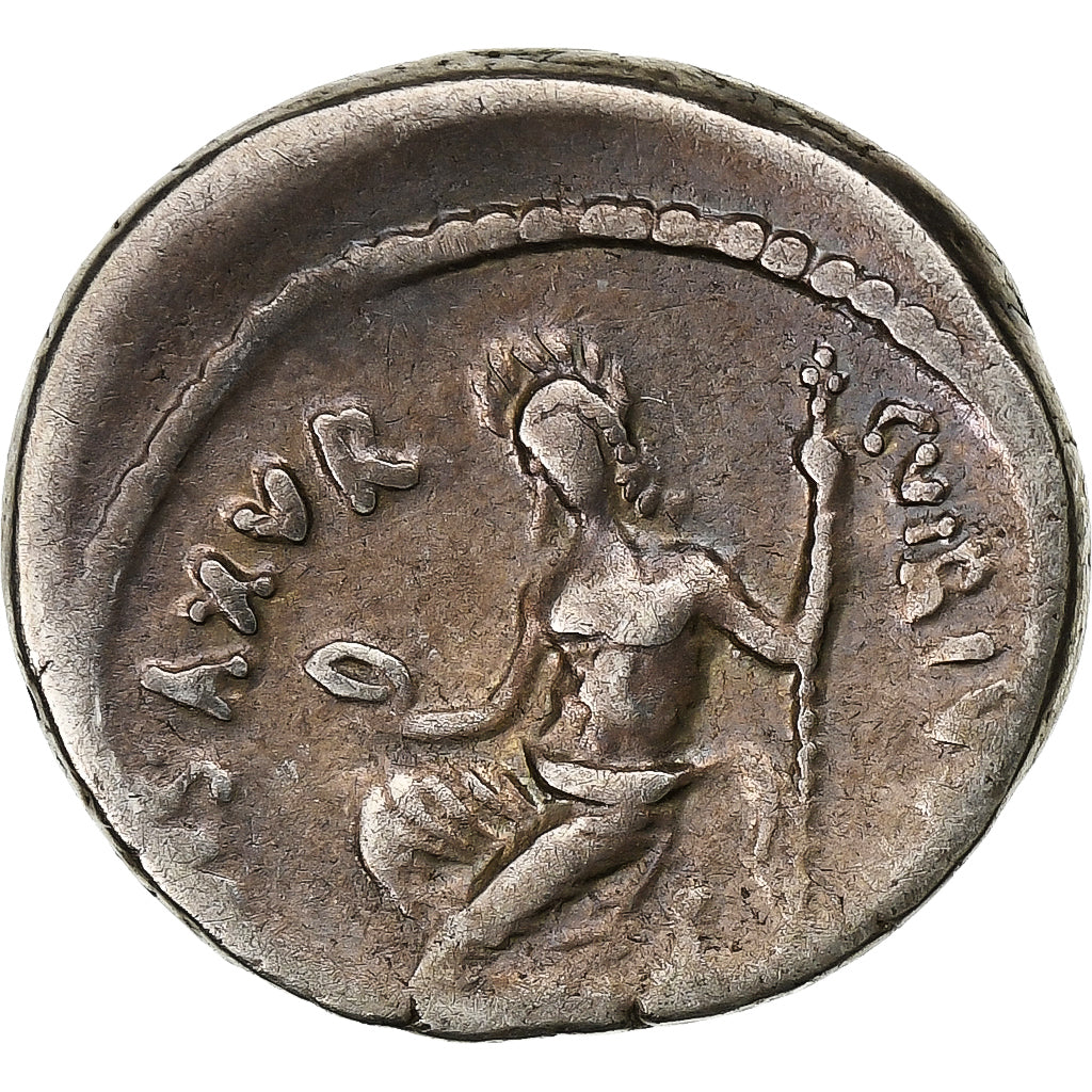 Vibia,
Denar,
48 p.n.e