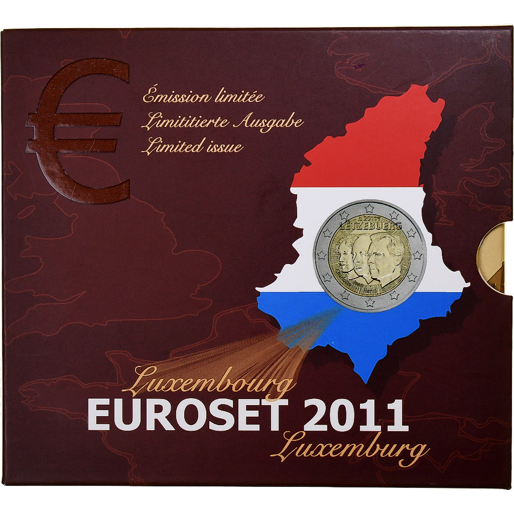Luksemburg,
1 cent za 2 euro,
BU