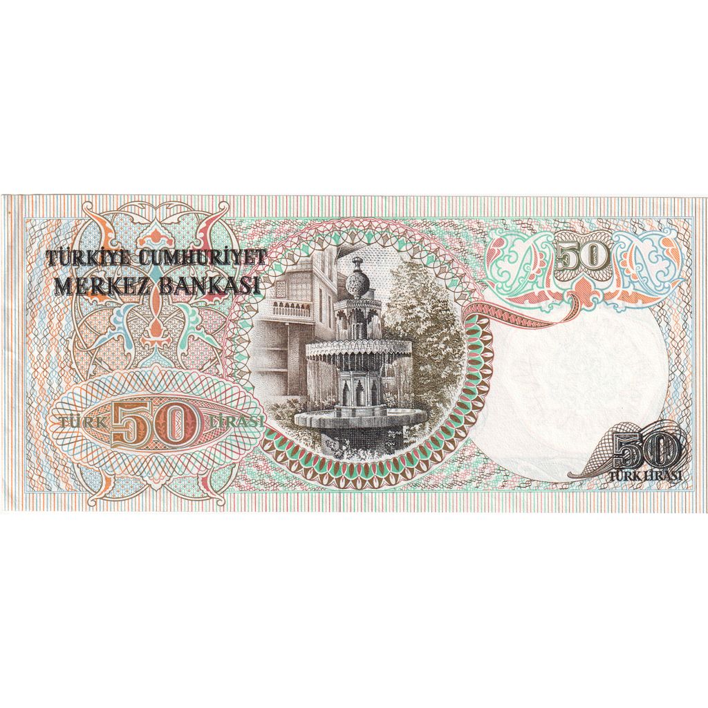 Indyk,
50 lirów,
Stara data 14.10.1970