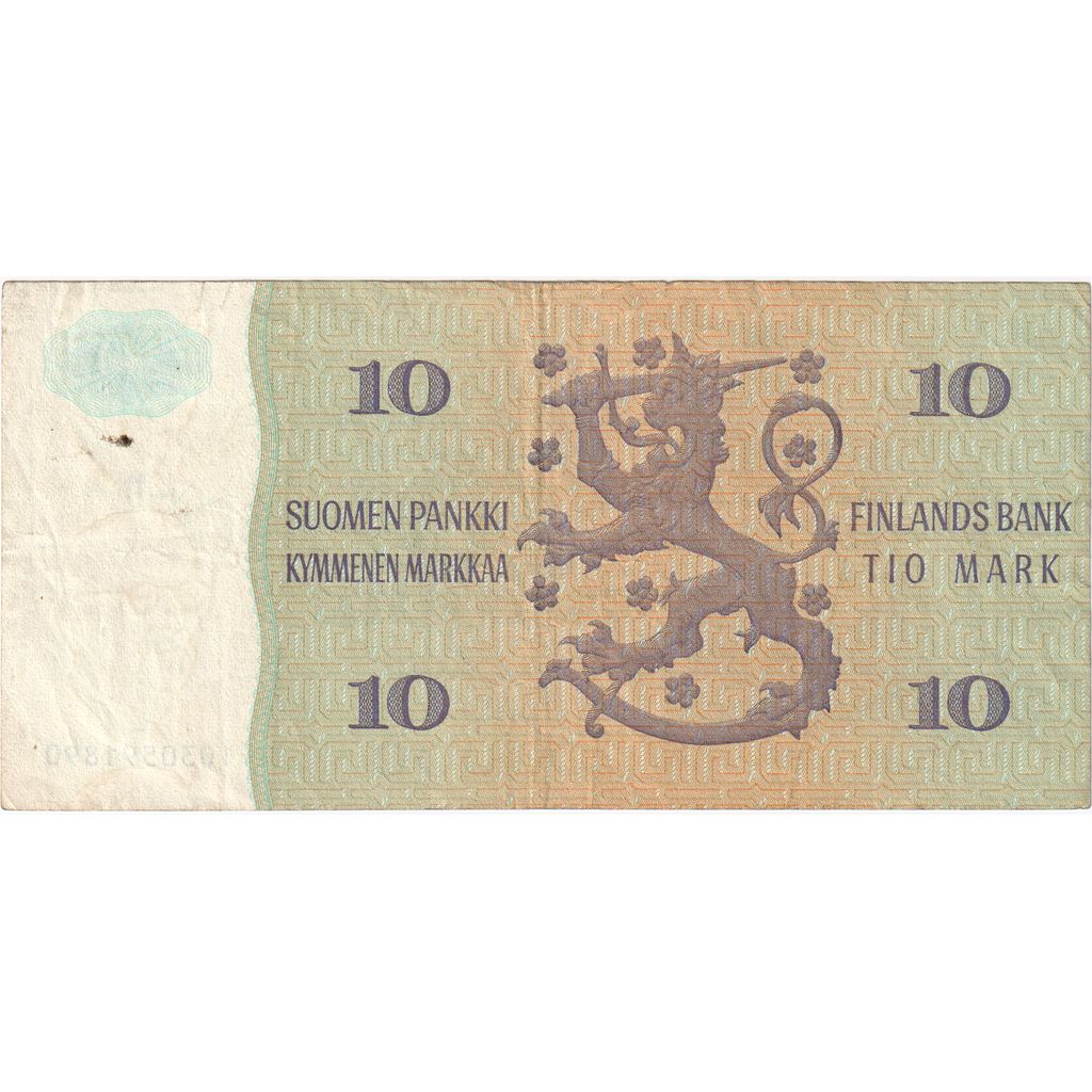 Finlandia,
10 Markkaa,
WF(40-45)
