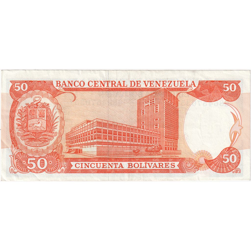 Wenezuela,
50 boliwarów,
1995-06-05
