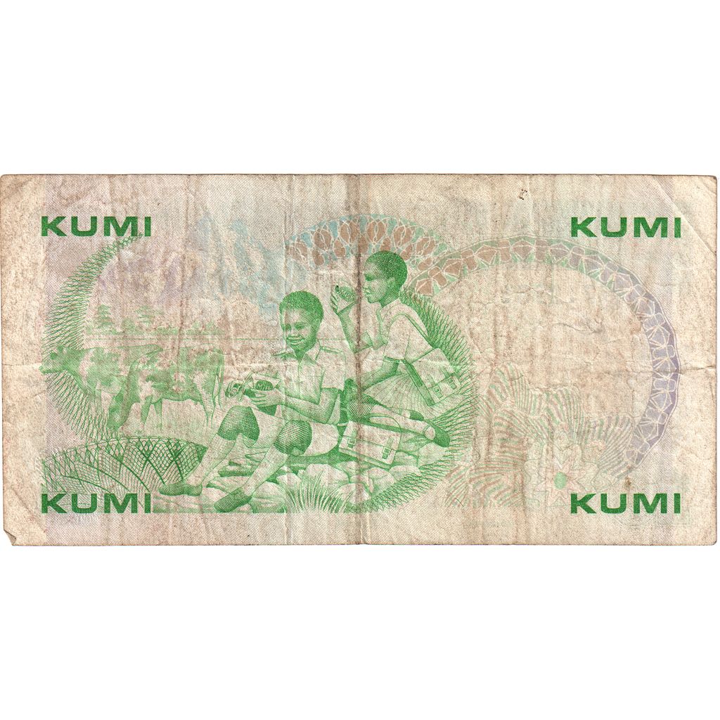 Kenia,
10 szylingów,
1982-01-01