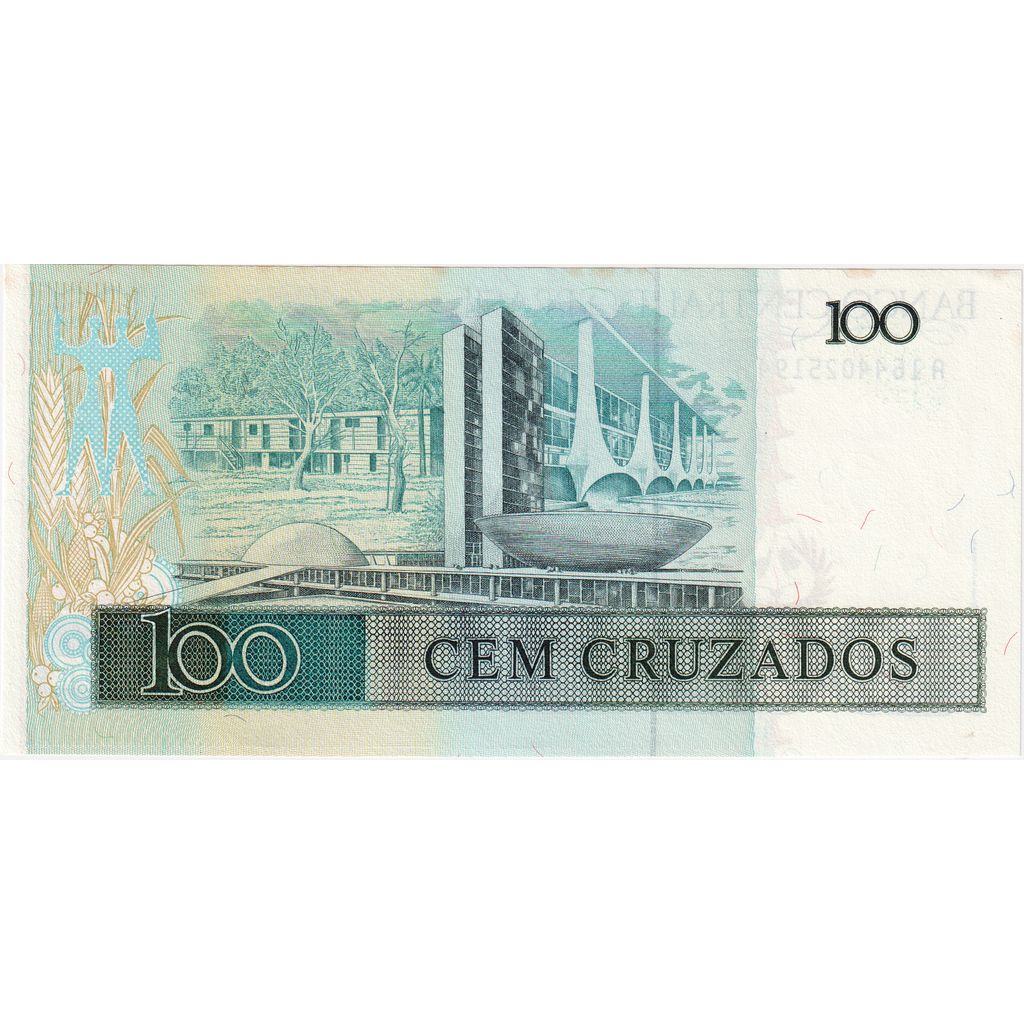 Brazylia,
100 Cruzados,
UNC(65-70)
