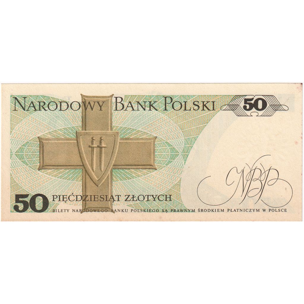 Polska,
50 złotych,
1988-06-01