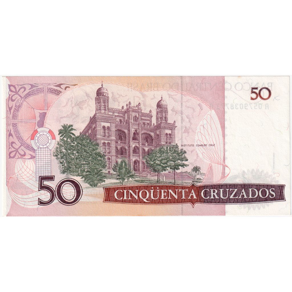 Brazylia,
50 Cruzados,
UNC(65-70)