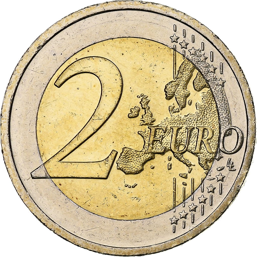 Irlandia - Republika,
2 euro,
Einführung in den Euro