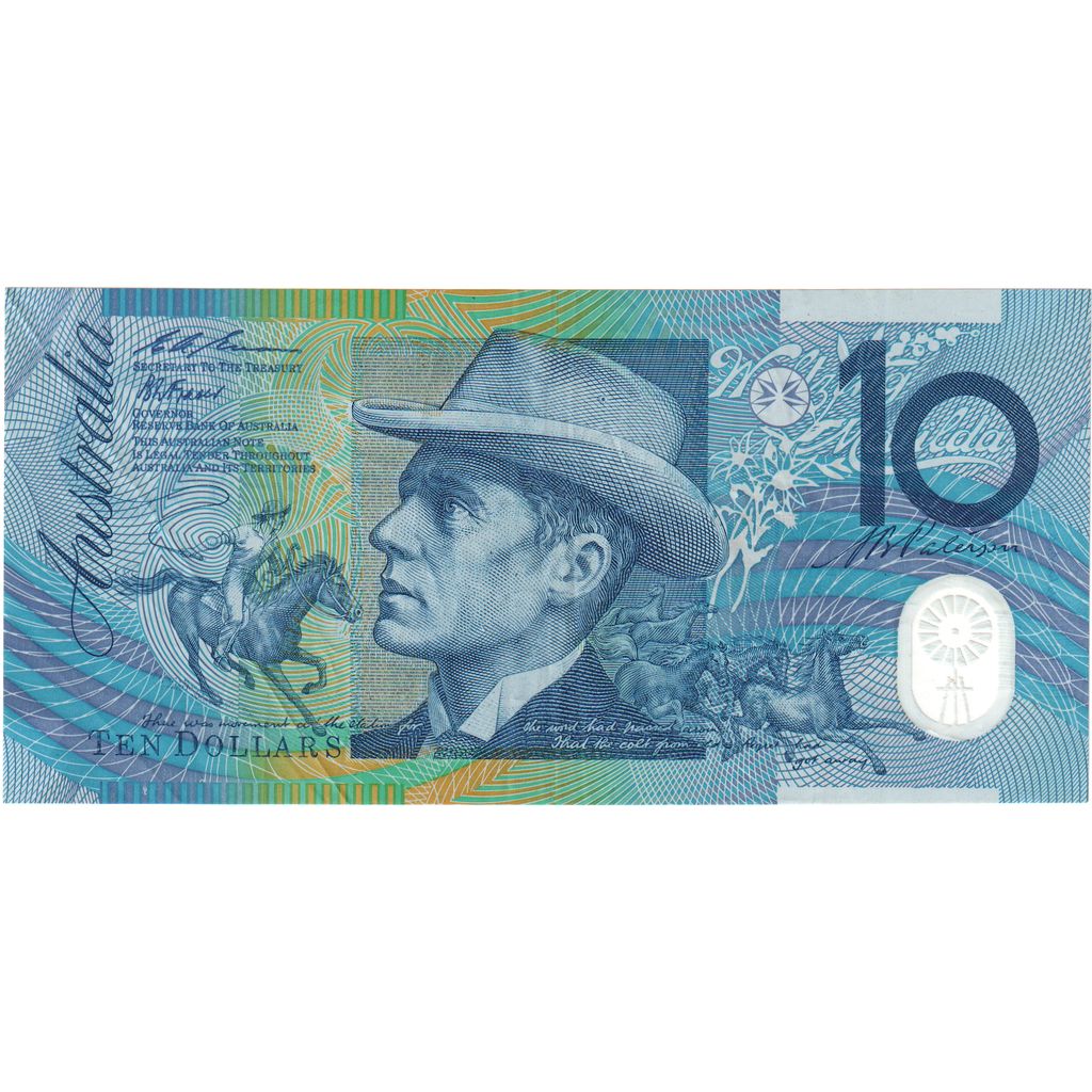 Australia,
10 dolarów,
WF(40-45)
