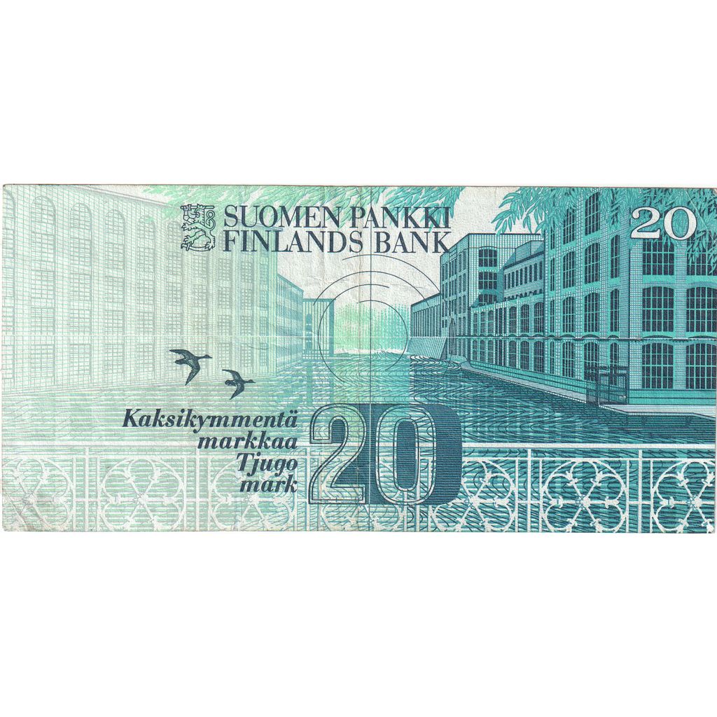 Finlandia,
20 Markkaa,
VF(30-35)