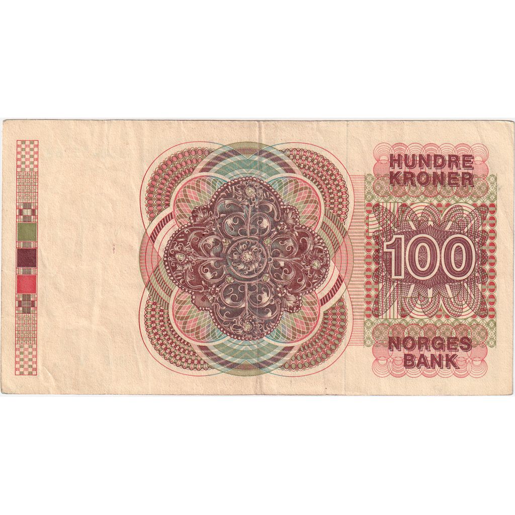 Norwegia,
100 koron,
VF(20-25)