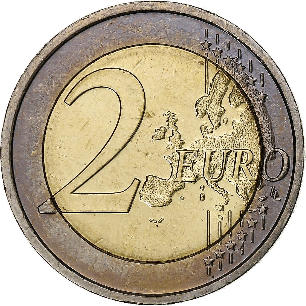 Irlandia,
2 euro,
2015