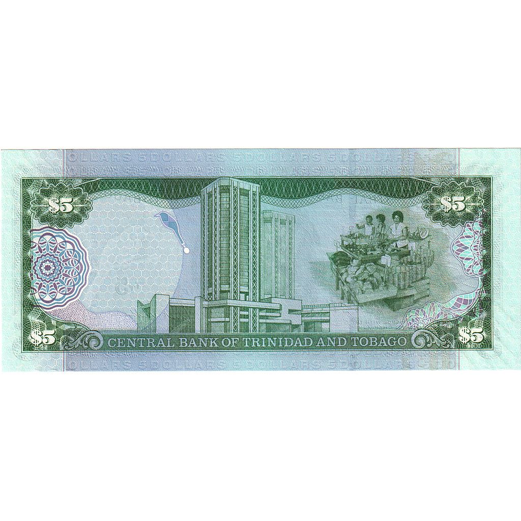 Trynidad i Tobago,
5 dolarów,
2006