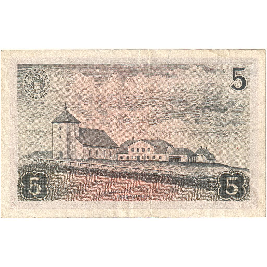 Islandia,
5 koron,
21.06.1957