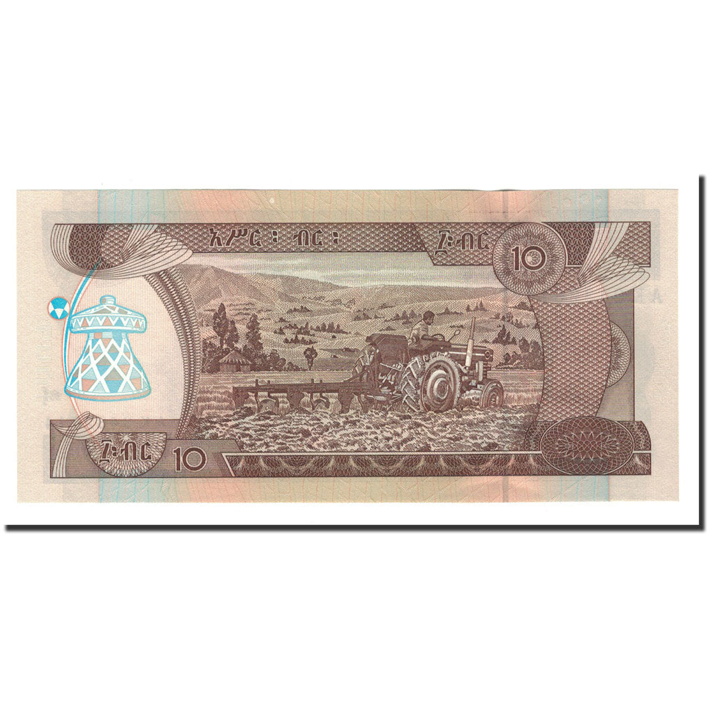 Banknot,
Etiopia,
10 Birr