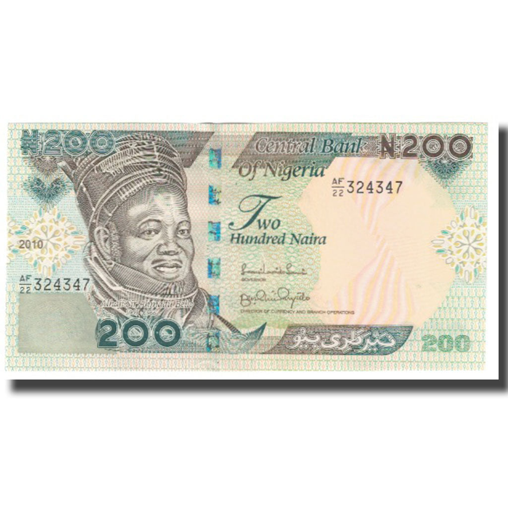 Banknot,
Nigeria,
200 Nair