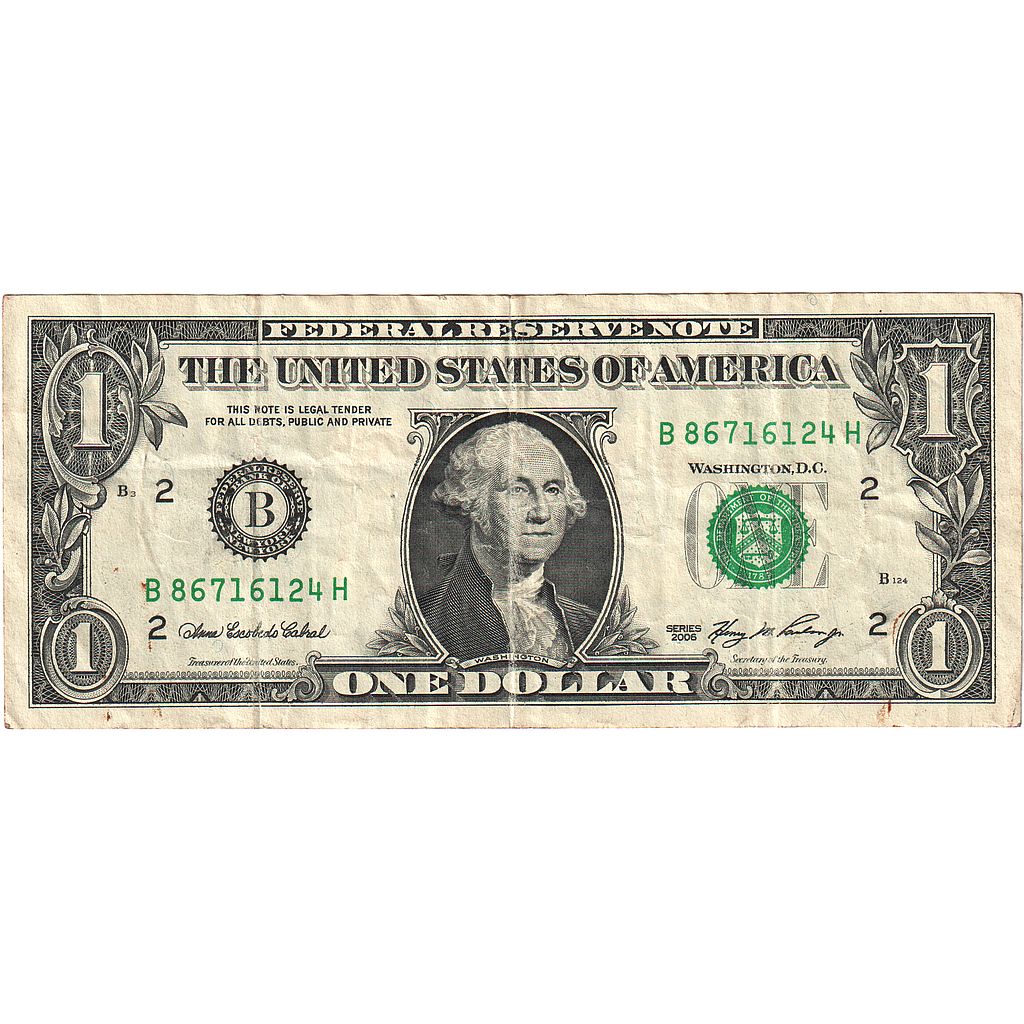 Stany Zjednoczone,
1 dolar,
VF(20-25)