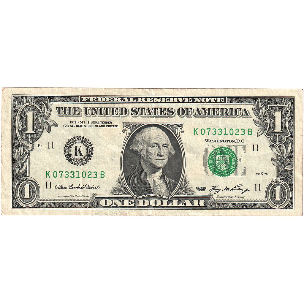 Stany Zjednoczone,
1 dolar,
VF(30-35)