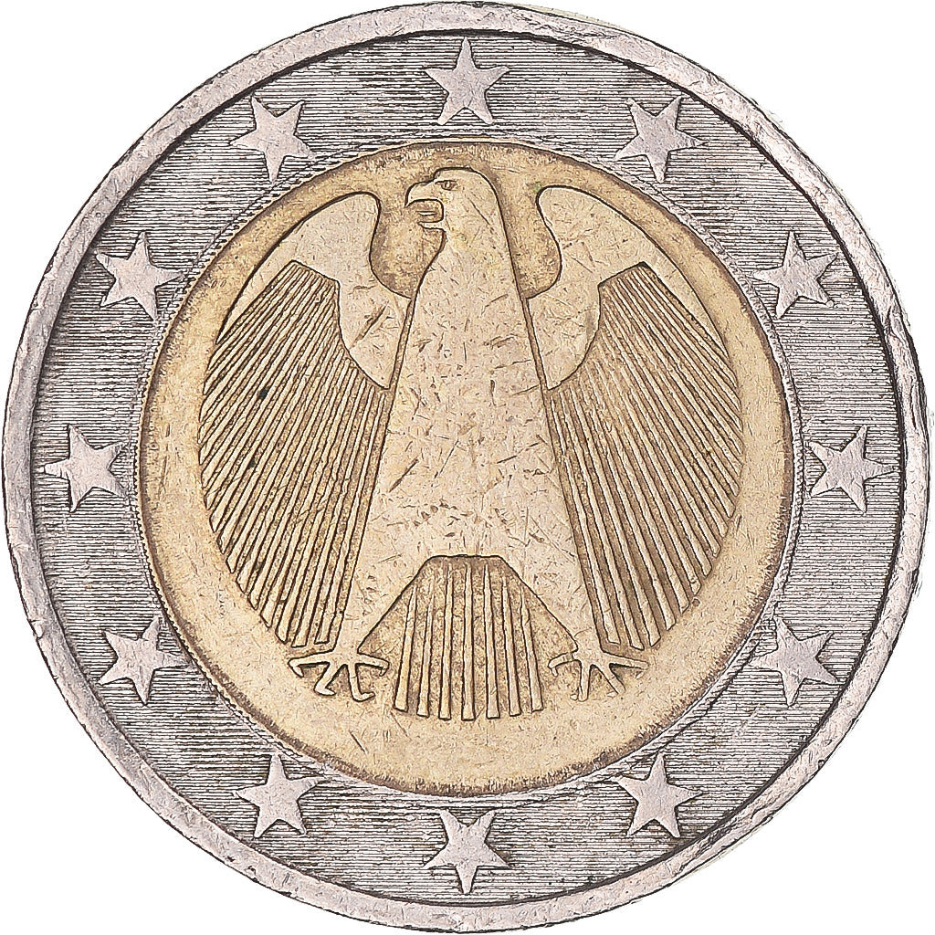 Niemcy,
2 euro,
Trial Turning Star za 2€ Vorteil