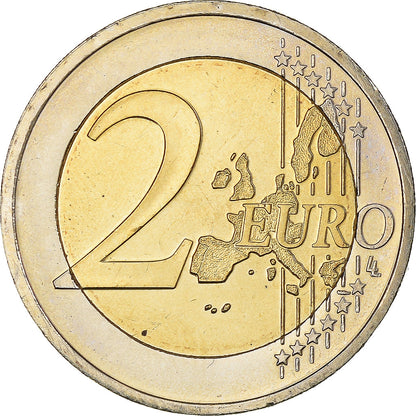 Österreich, 
  
  2 euro, 
  
  Staatsvertrag