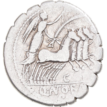 Moneta, 
  
  Antonia, 
  
  Denar Serratus