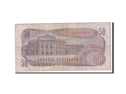 Banknot, 
  
  Austria, 
  
  50 szylingów