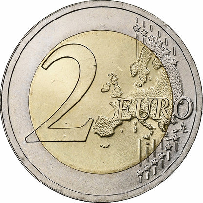 Lettland, 
  
  2 euro, 
  
  100. Jahrestag der baltischen Staaten