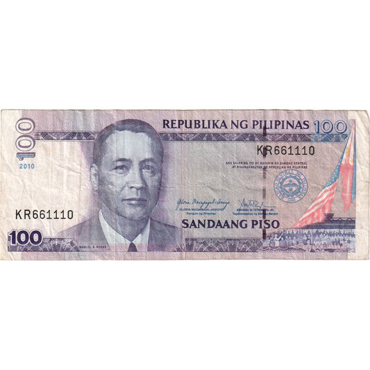 Filipiny, 
  
  100 piso, 
  
  2010