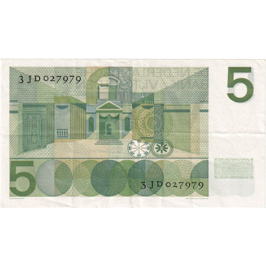 Niderlandy, 
  
  5 Guldenów, 
  
  26.04.1966