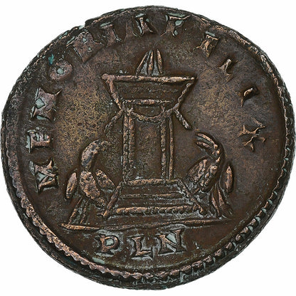 Divus Konstancjusz Chlorus, 
  
  Follis, 
  
  307-310