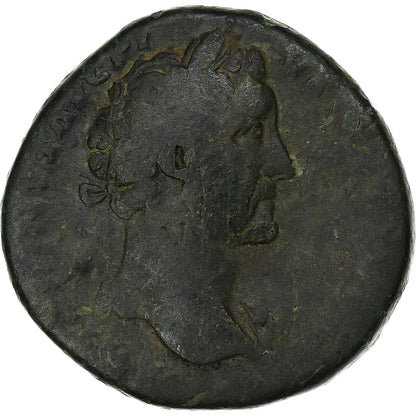 Antonin Pius, 
  
  Sestercjusz, 
  
  154-155