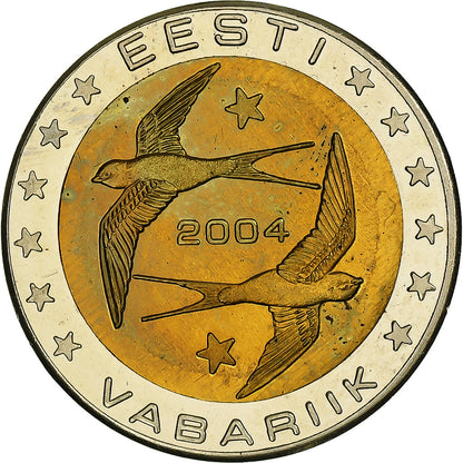 Estland, 
  
  2 euro, 
  
  Fantasie-Euro-Muster