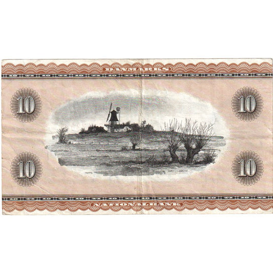 Dania, 
  
  10 koron, 
  
  1936-04-07