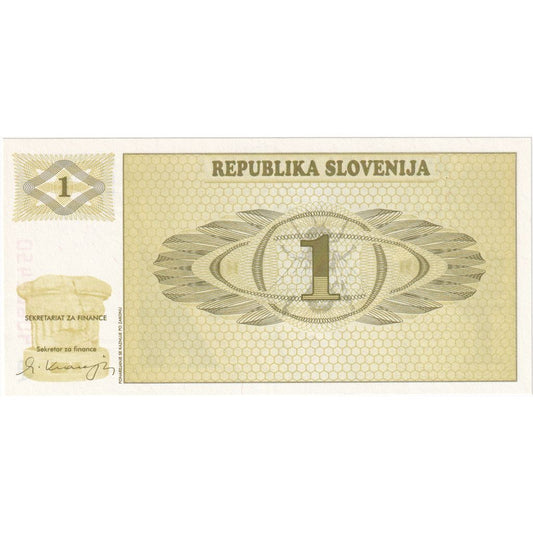 Słowenia, 
  
  1 tolar, 
  
  UNC(65-70)
