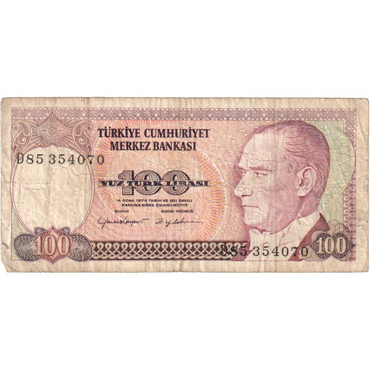 Indyk, 
  
  100 Lirów, 
  
  VF(20-25)