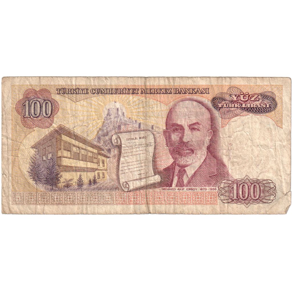 Indyk, 
  
  100 Lirów, 
  
  VF(20-25)