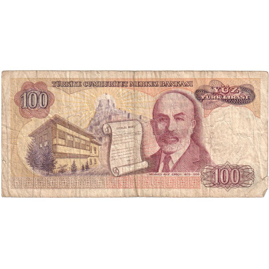 Indyk, 
  
  100 Lirów, 
  
  VF(20-25)