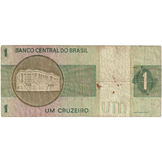 Brazylia, 
  
  1 Cruzeiro, 
  
  VF(20-25)