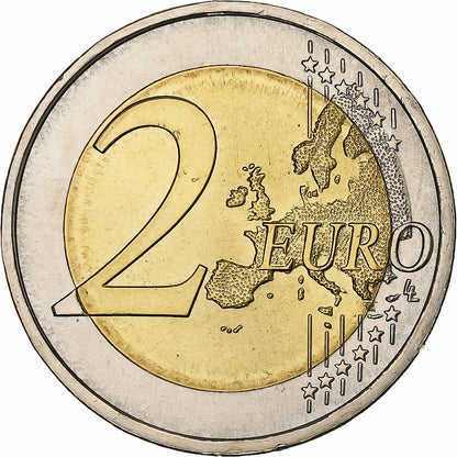 Portugalia, 
  
  2 euro, 
  
  60 Jahre nach der Erklärung der allgemeinen Menschenrechte des Menschen