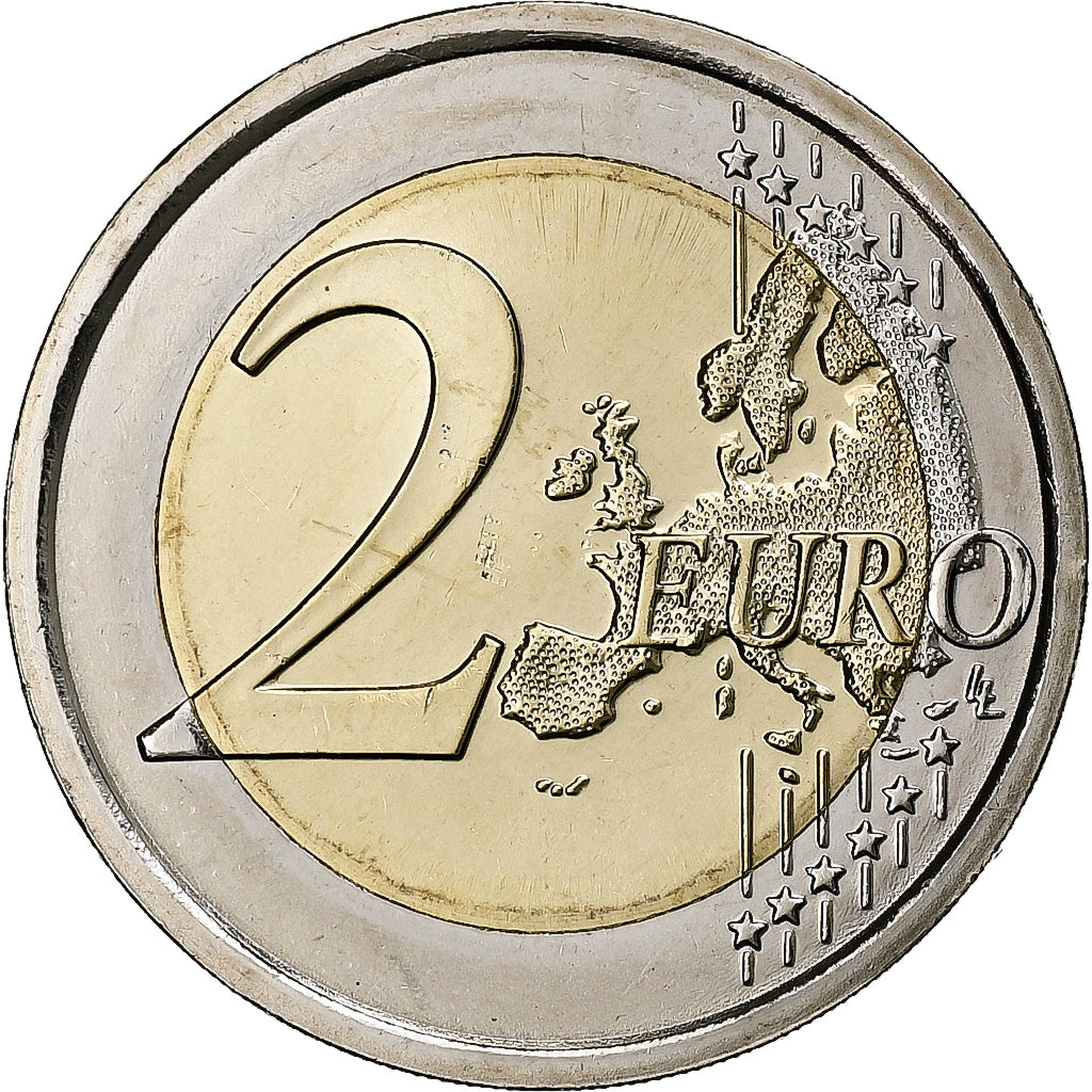 włoski, 
  
  2 euro, 
  
  Verfassung der Italienischen Republik