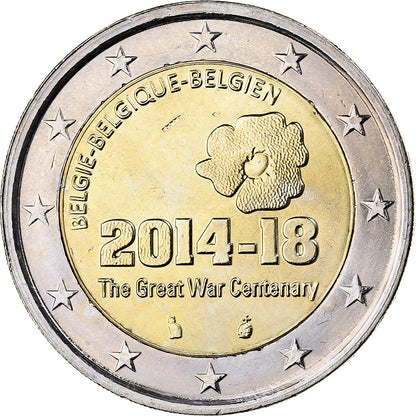 Belgia, 
  
  Philippe, 
  
  2 euro