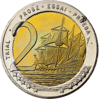 Andora, 
  
  2 euro, 
  
  Wersja testowa Fantasy Euro