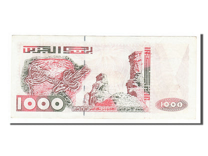 Banknot, 
  
  Algieria, 
  
  1000 dinarów