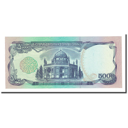 Banknot, 
  
  Afganistan, 
  
  5000 Afgańczyków