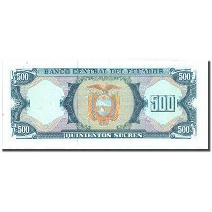 Banknot, 
  
  Ekwador, 
  
  500 sukrów