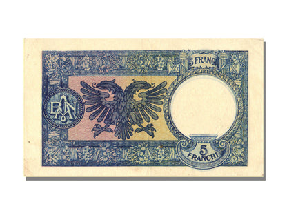 Banknot, 
  
  Albania, 
  
  5 Franga