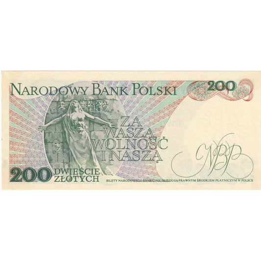 Polska, 
  
  200 złotych, 
  
  1988-12-01