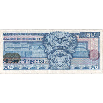 Meksyk, 
  
  50 peso, 
  
  1976-07-08