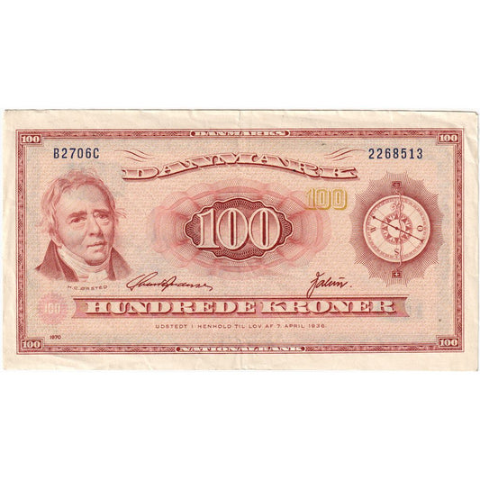 Dania, 
  
  100 koron, 
  
  WF(40-45)