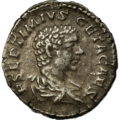 Moneta, 
  
  Geta, 
  
  Denar