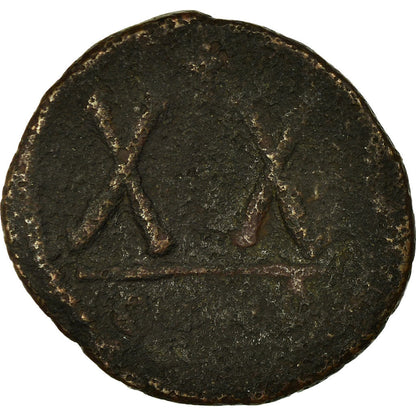 Moneta, 
  
  Tyberiusz II Konstantyn, 
  
  Pół Follisa
